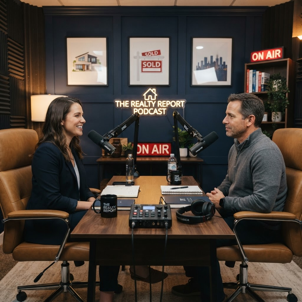 Real Estate Growth Podcast studio